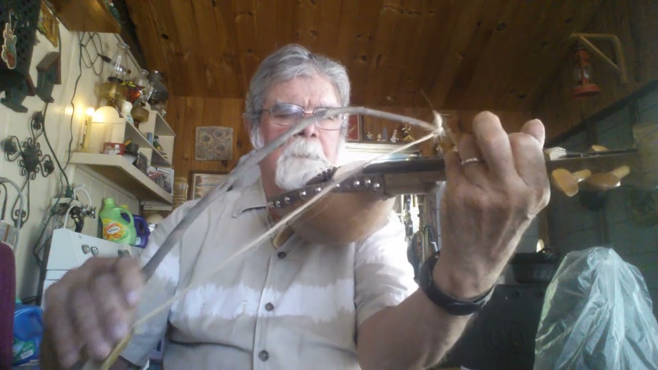 Gourd Fiddle and Twig Bow