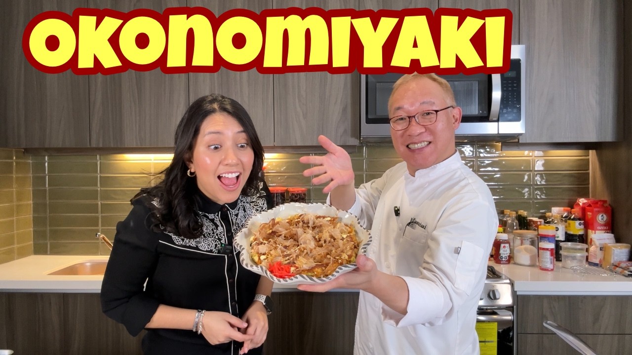 Cómo hacer【OKONOMIYAKI】en tu casa!!  / Cocina Japonesa
