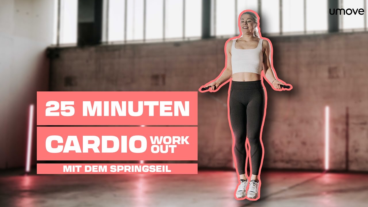 25 MINUTEN SEILSPRINGEN WORKOUT | Cardio mit dem Springseil | umove