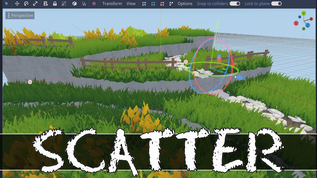 Scatter — необходимый инструмент для редакторов уровней Godot!