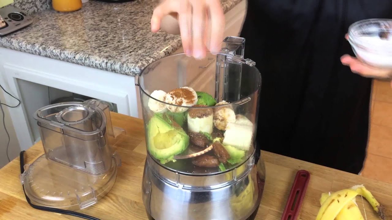Chocolate Banana Avocado Pudding