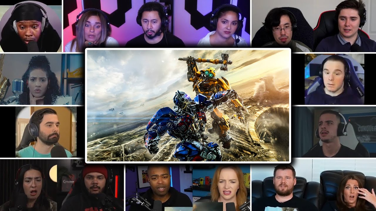 Optimus Prime vs Bumblebee | Transformers The Last Knight (2017) Reaction Mashup