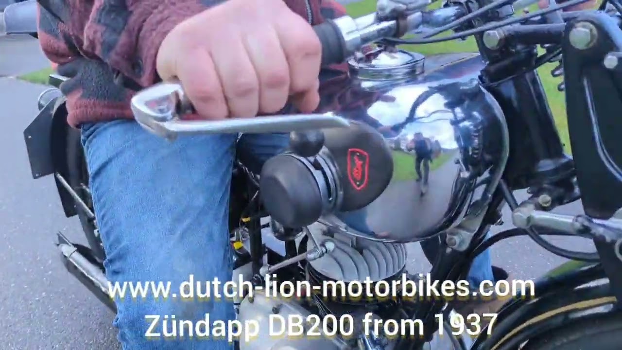Zündapp DB200 from 1937