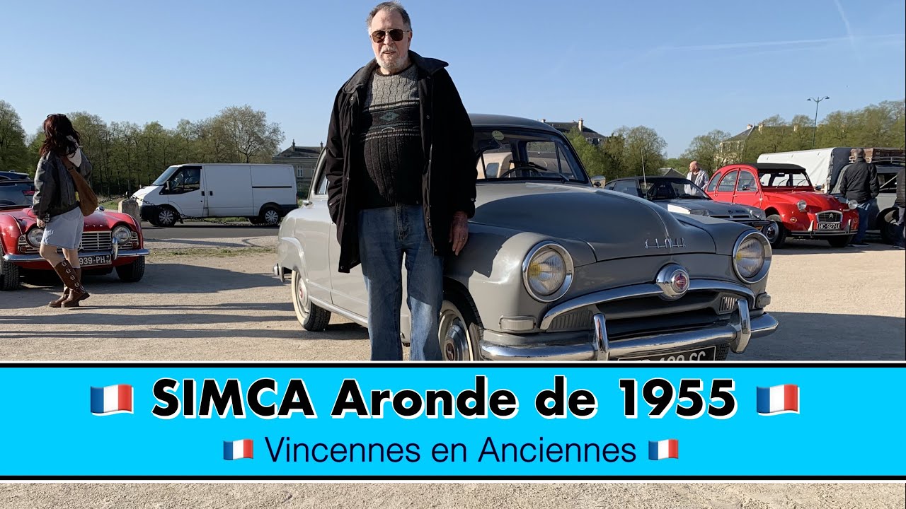 🇫🇷 SIMCA Aronde de 1955 🇫🇷 Vincennes en Anciennes 🇫🇷