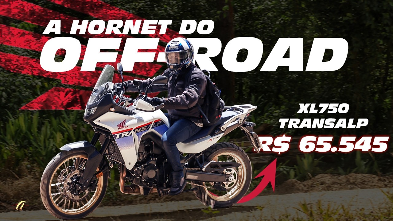 NOVA HONDA TRANSALP 750 É HORNET PARA ANDAR NA TERRA!  É melhor que Yamaha T7 e Suzuki V-Strom?