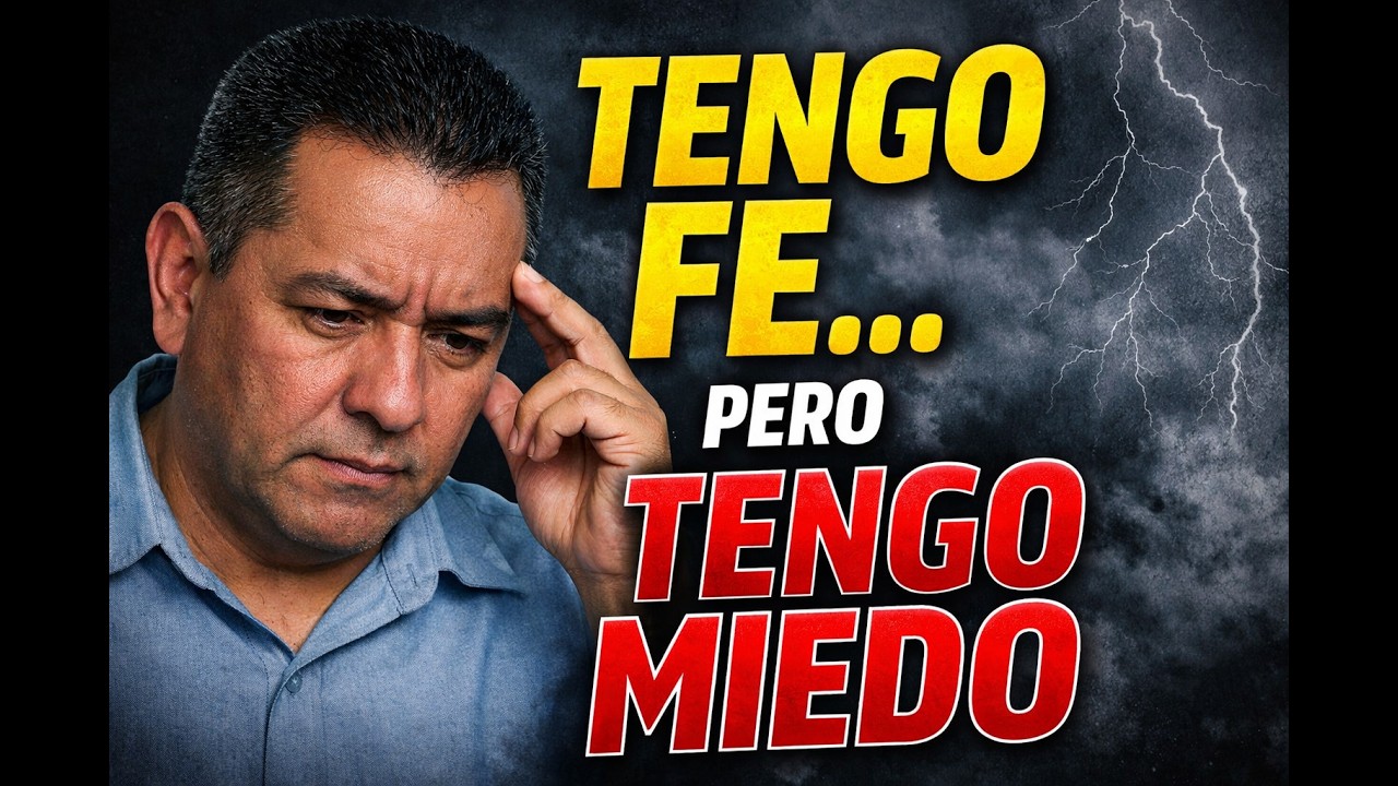 ¿Por qué tenemos fe pero vivimos con miedo?