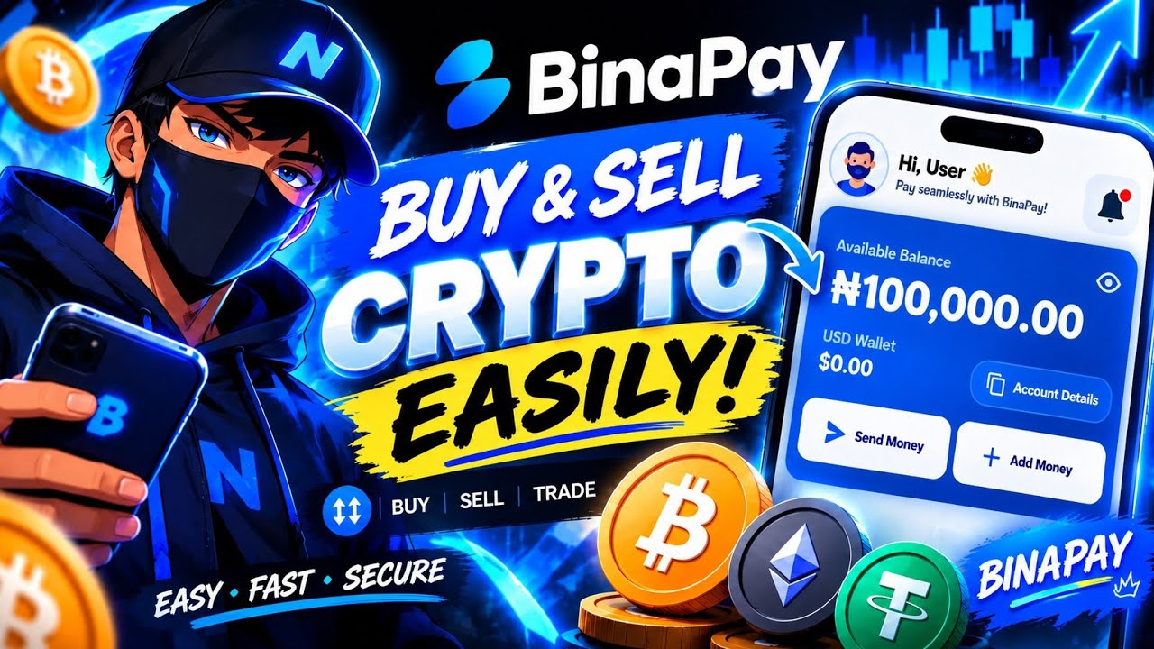 BinaPay Review: How to Buy & Sell Crypto in Nigeria | Full Tutorial