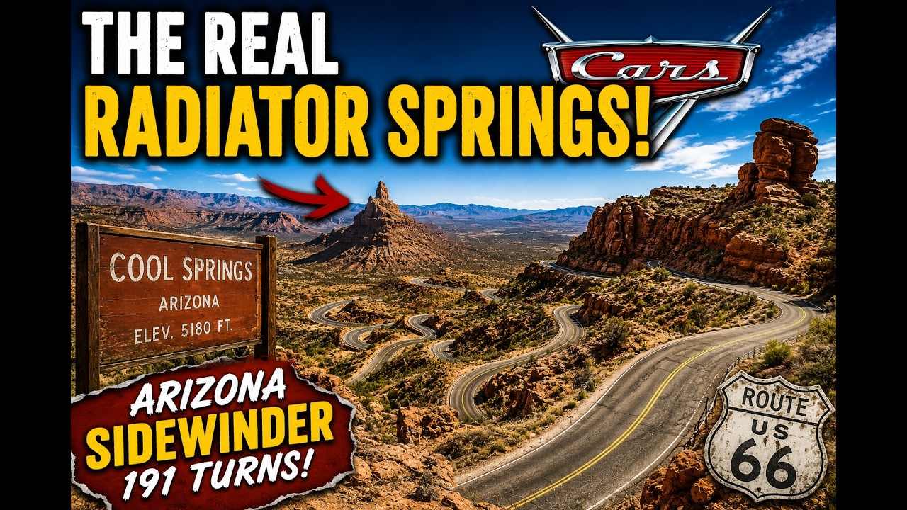 COOL SPRINGS, AZ  (THE REAL RADIATOR SPRINGS) ARIZONA SIDEWINDER