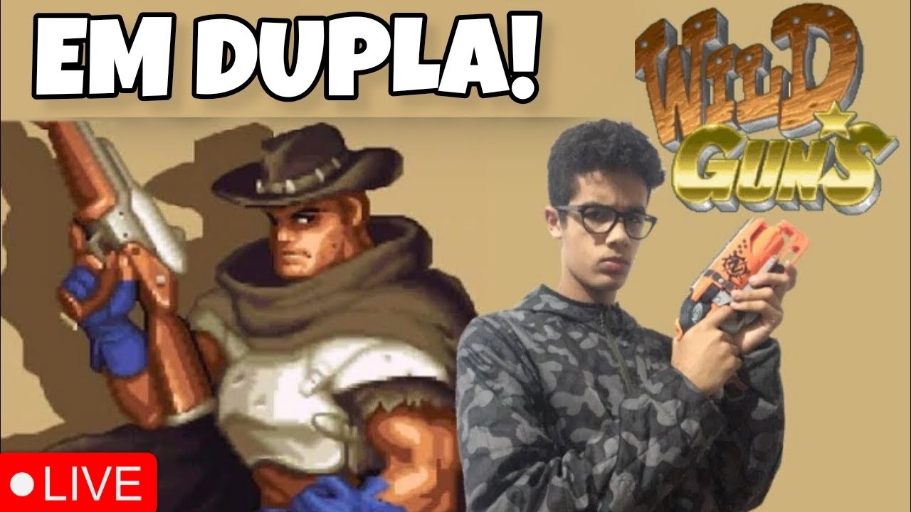 WILD GUNS (SNES) COM MEU PAI - ATÉ ZERAR!