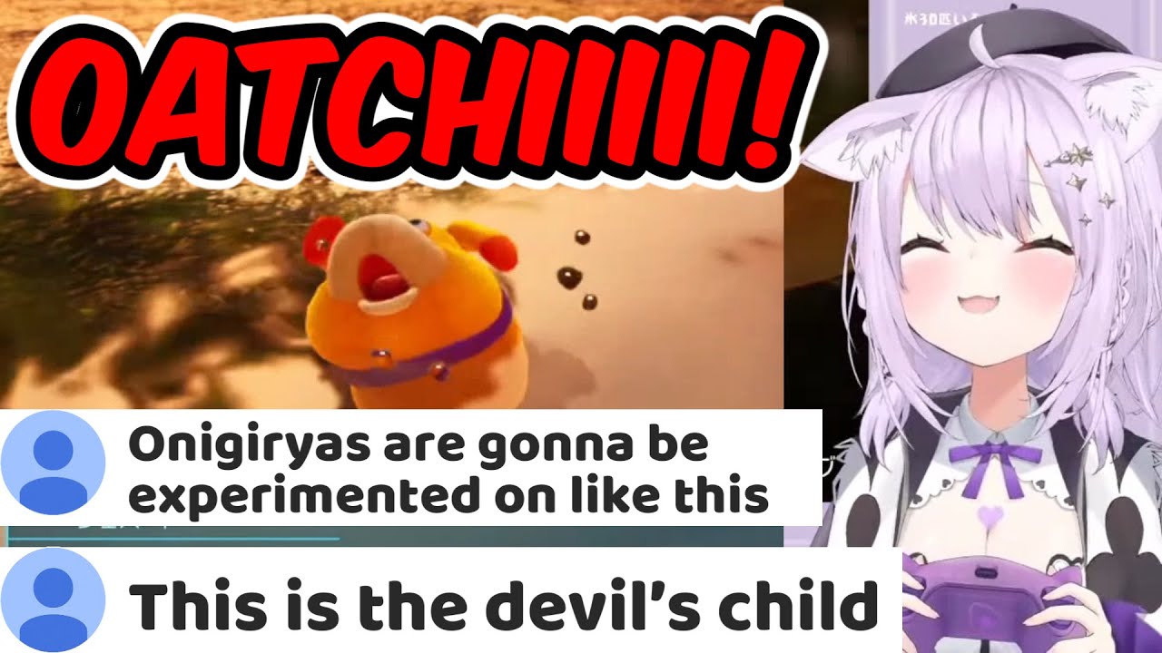 【ENG SUB+LEARN JAPANESE】Mad scientist Okayu experimenting on Oatchi【hololiveJP】