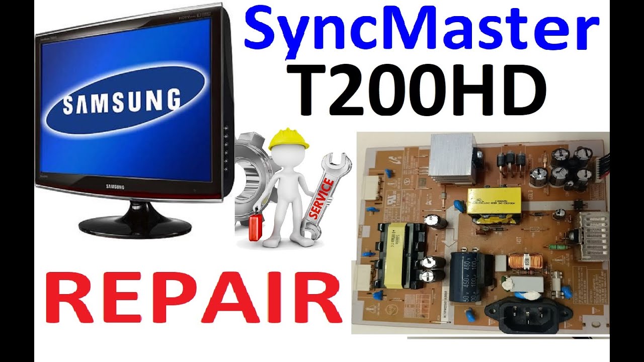 TV Samsung SyncMaster T200HD : NON SI ACCENDE PIU'