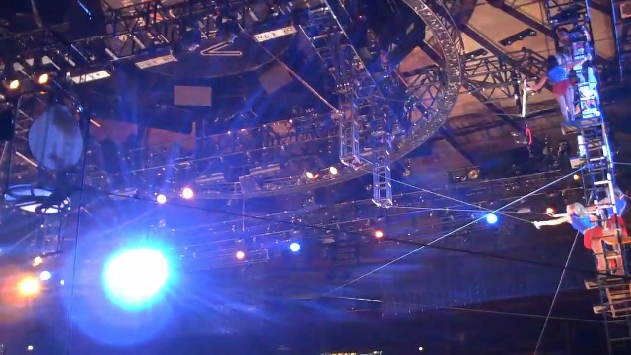 RIngling Bros Circus - Trapeze - Quadruple Flip
