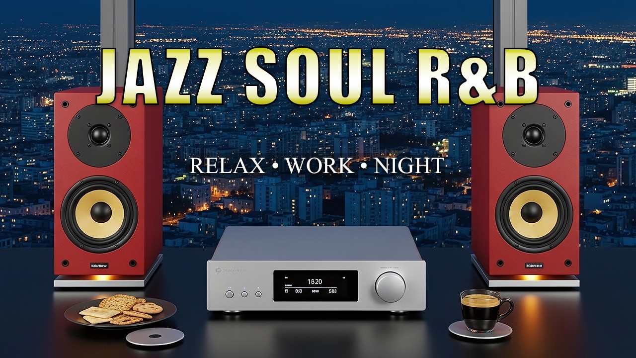Smooth Jazz & Soulful R&B 🎧 Gentle Instrumentals for Mental Clarity & Daily Focus
