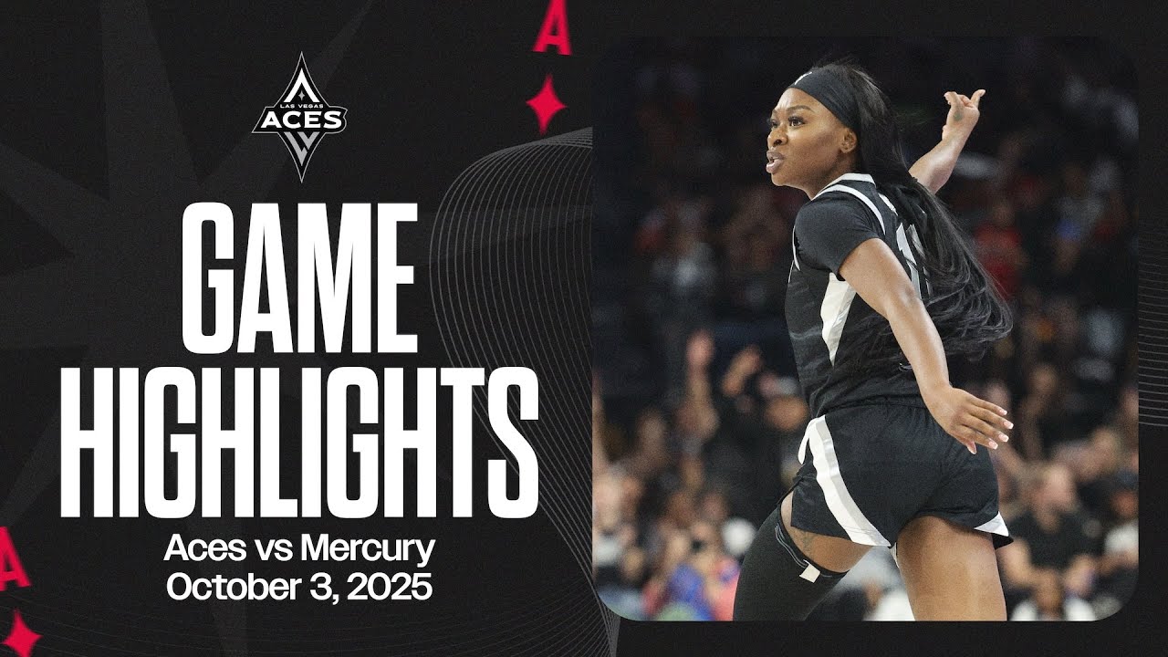 Las Vegas Aces против Phoenix Mercury: лучшие моменты | 10.3.25