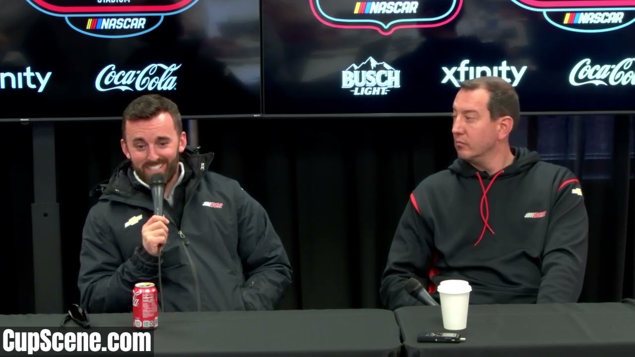 NASCAR Clash at Bowman Gray Feb. 2025: Austin Dillon, Kyle Busch pre-race