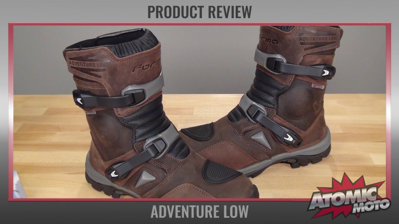 Forma Adventure Low Boots Review by Atomic-Moto
