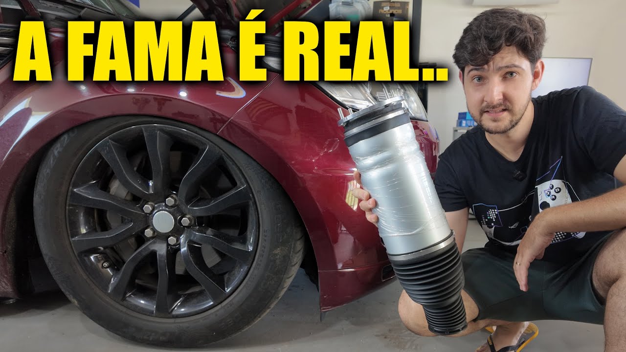 A BOLSA DE AR DA MINHA RANGE ROVER SPORT ESTOUROU, COMO QUE ARRUMA ISSO?