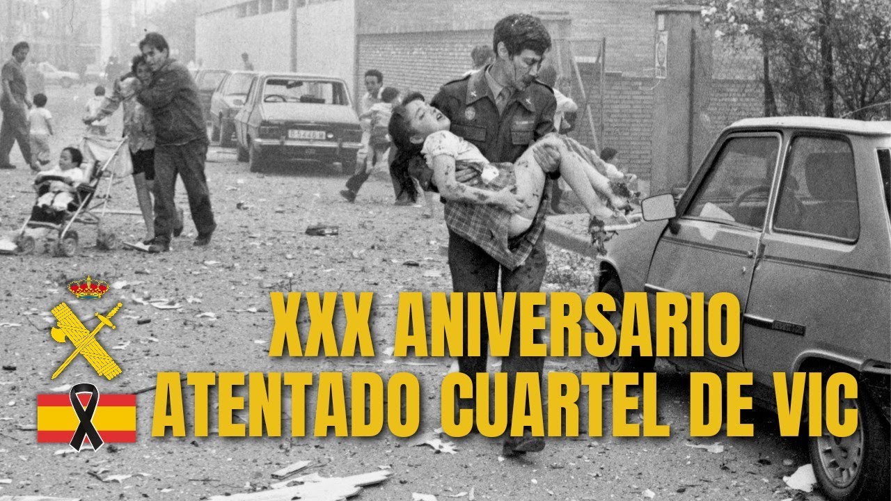 Vic, 29 de mayo de 1991. XXX Aniversario del atentado contra la casa cuartel de la Guardia Civil.