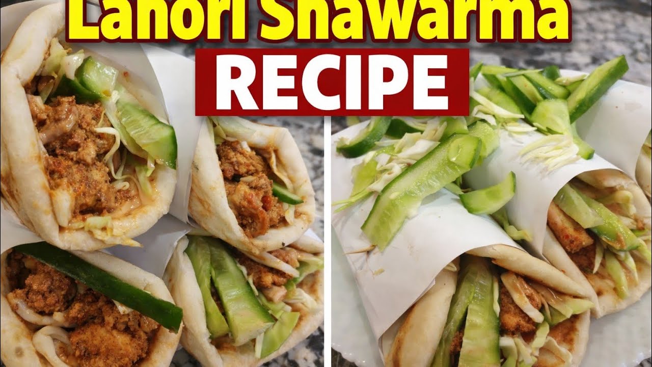 Lahori shawarma recipe  Ramazan special  by cooking craze