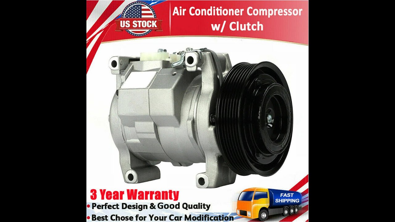 How to replace a A/C compressor 04 Honda Accord 2.4