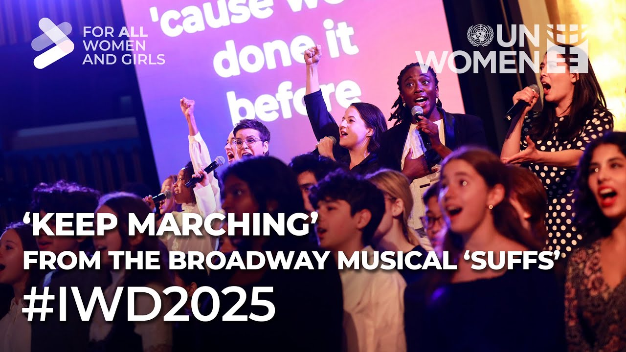 'Keep Marching’ by the ‘Suffs’ Cast | International Women’s Day 2025