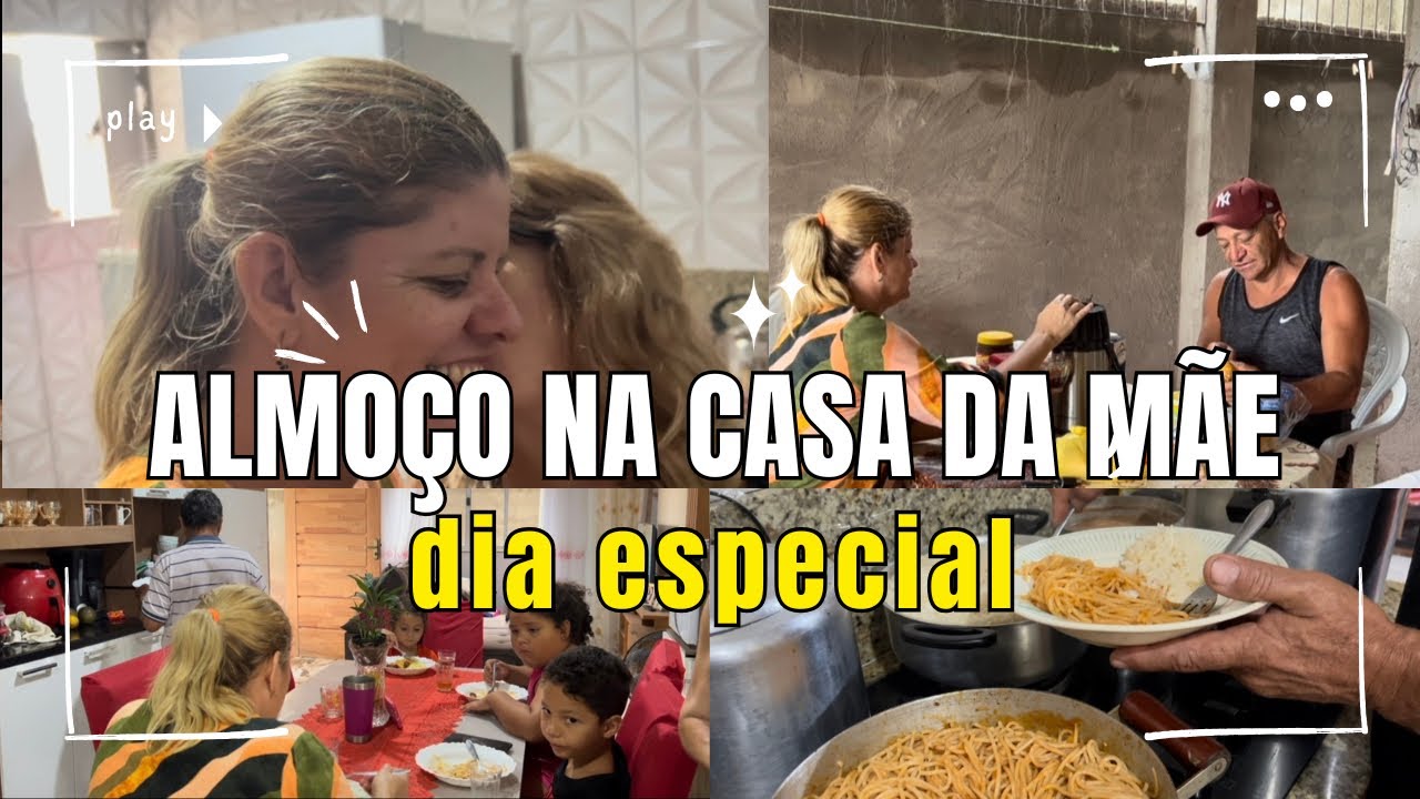 ✨ Momentos em Família: Almoço na Casa da Minha Mãe