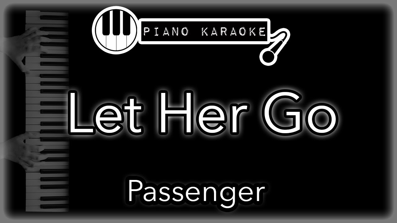 Let Her Go - Passenger - Piano Karaoke Instrumental