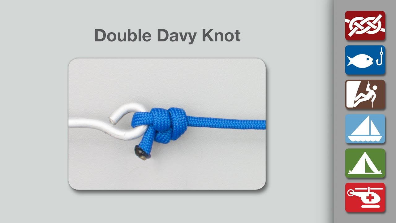 Double Davy Knot | How to Tie the Double Davy Knot