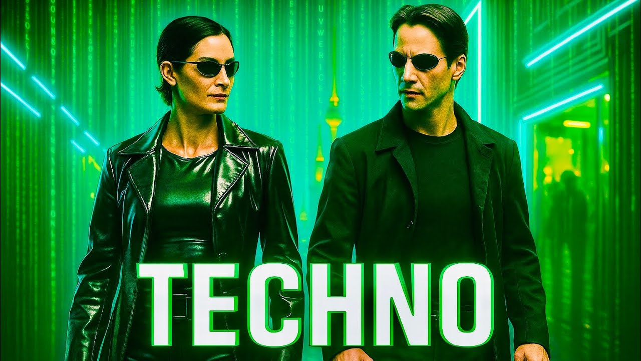 Matrix Techno Rave | Dark Set + Iconic Movie Scenes | Industrial Vibes