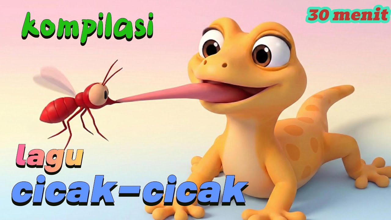 KOMPILASI LAGU CICAK-CICAK 30 MENIT - lagu tradisional Indonesia anak - anak | Ling's Family