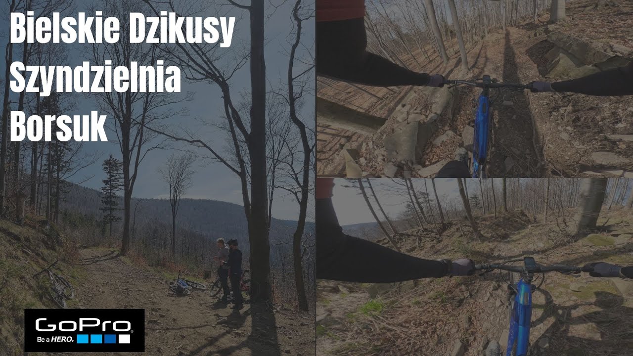 Bielskie Dzikusy - Borsuk | Szyndzielnia | Enduro Trails | GoPro 12 Max Lens | 4K | POV