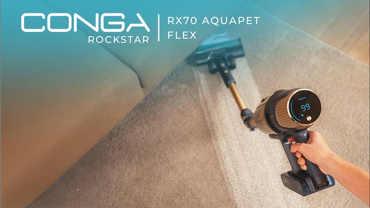 Aspiradores verticais - Conga Rockstar RX70 AquaPet Flex