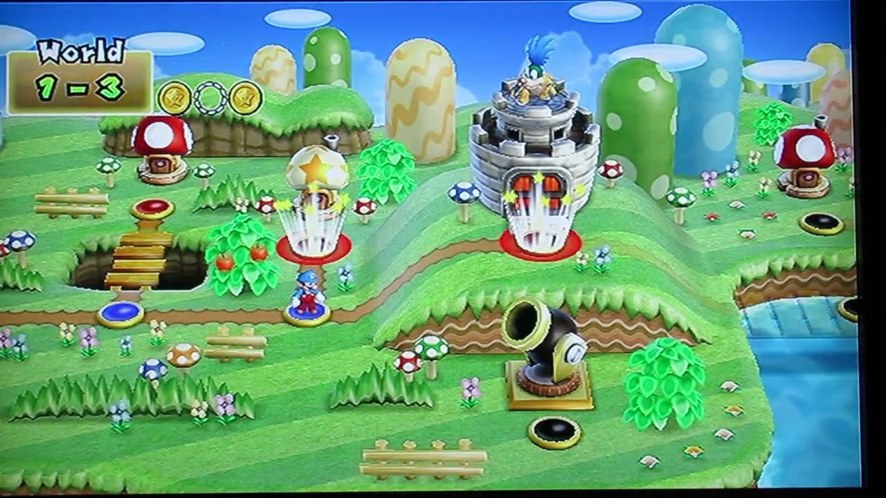 New Super Mario Bros Wii Gameplay