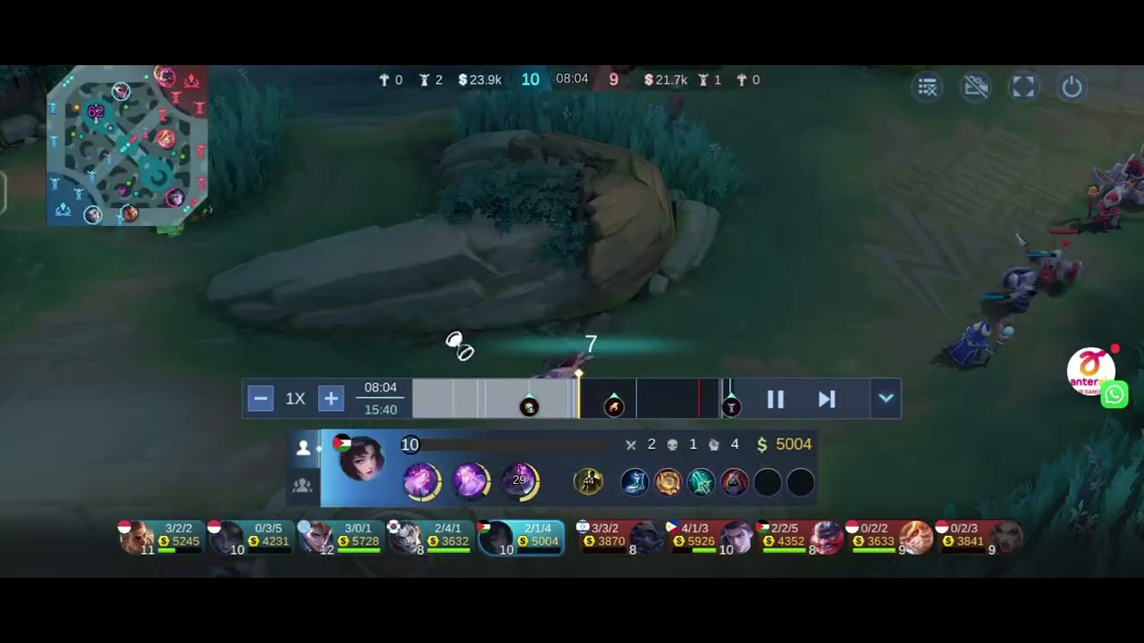 GAMEPLAY ZHUXIN Solo Rank Mythical Glory 🔥🔥🔥