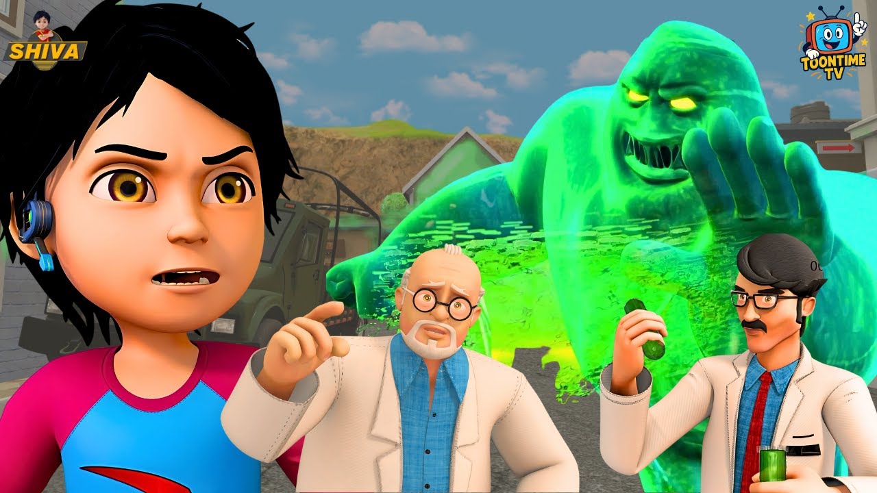 Shiva का Wiggly-Jiggly Monster Challenge! | Shiva