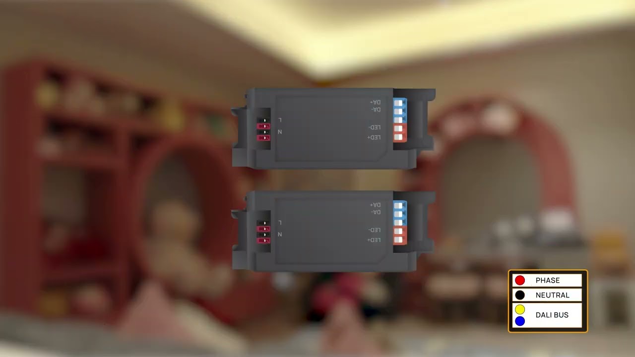 Smart Node | DALI DIN RAIL INSTALLATION