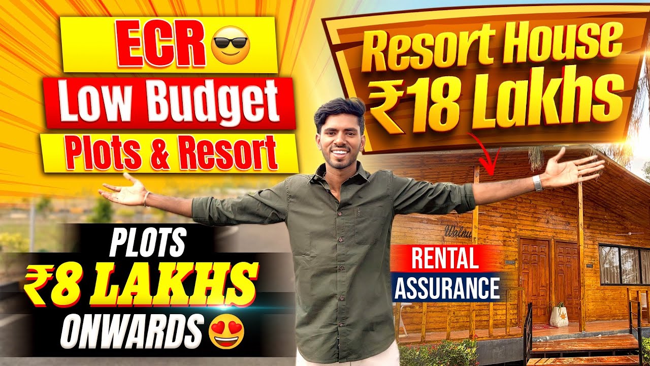 ECR Best Investment Plots For Sale | Resort ₹18 Lakhs Only | Sanjaysamy | Vlog #474