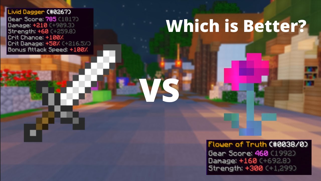 Livid Dagger VS Flower of Truth AFTER Strength Nerf (Hypixel Skyblock)