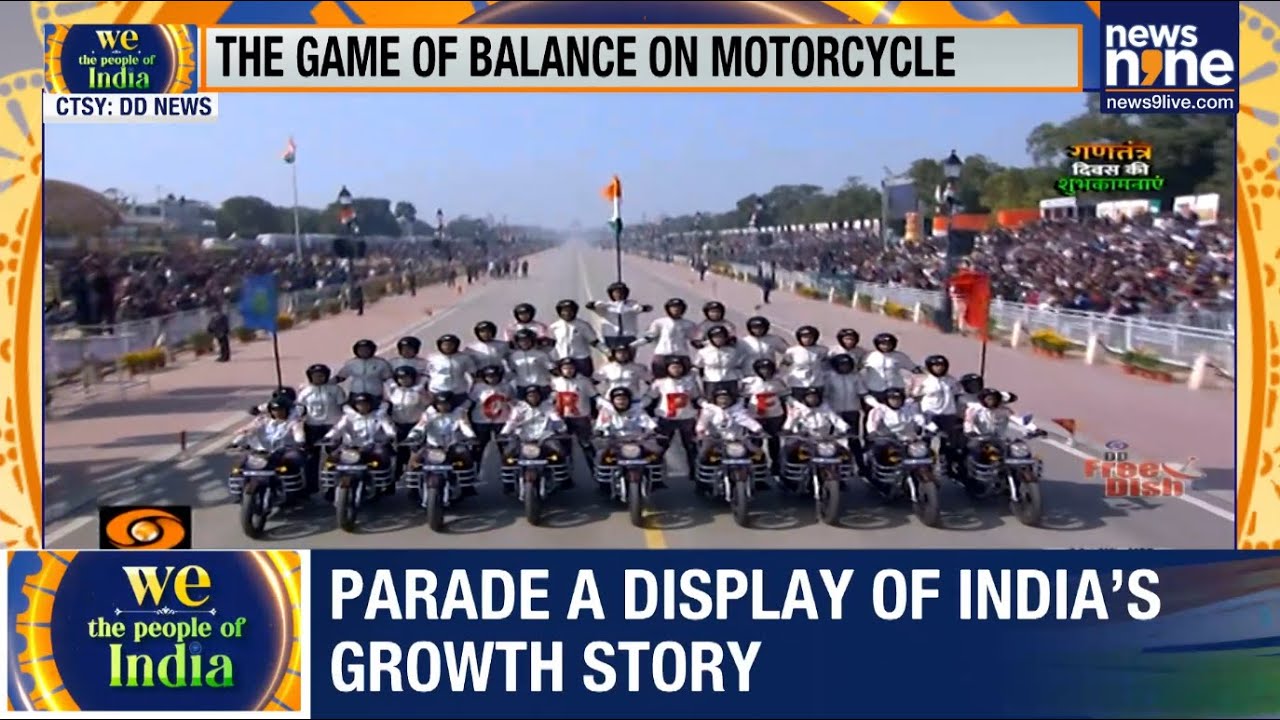 Republic Day 2026: SSB & CRPF's 'Daredevil' Stunts | Kartavya Path Parade | News9