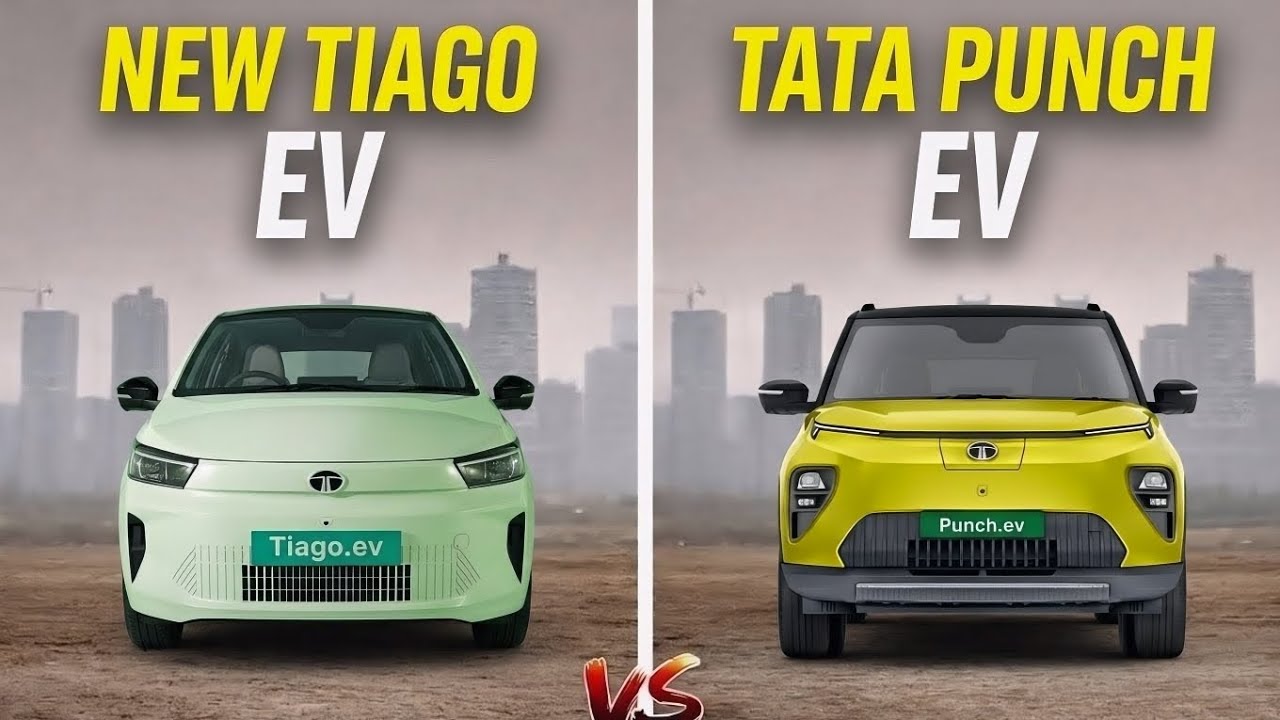Tata Tiago EV vs Tata Punch EV 2026 Full Comparison | Car Compare Pro