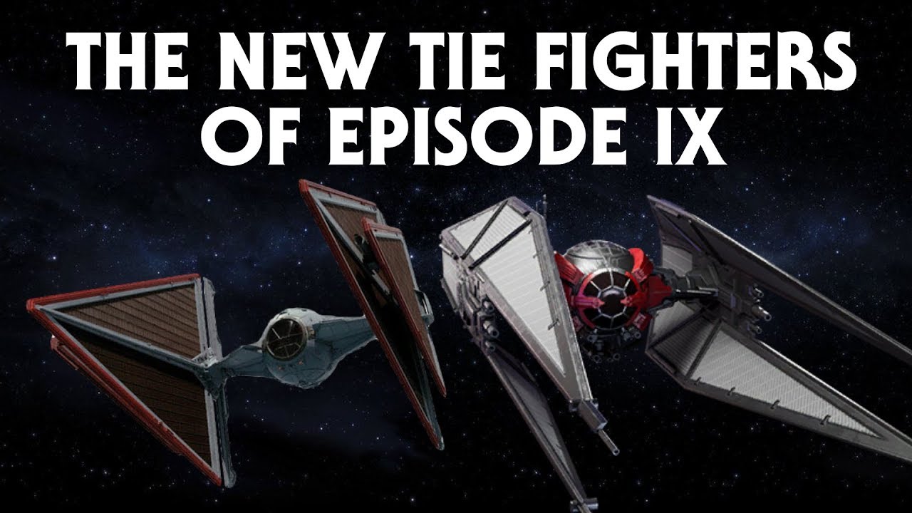 The New TIE Fighters in The Rise of Skywalker