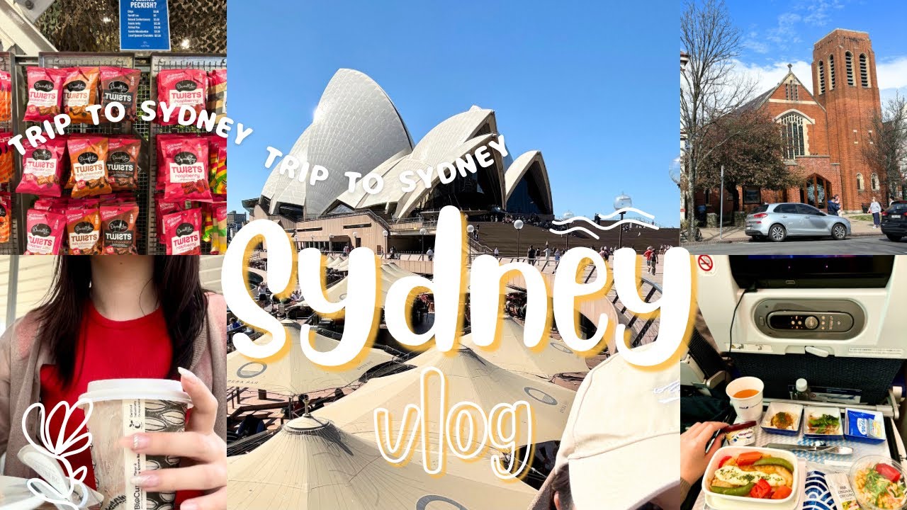 Sydney Vlog-1人でも満喫するシドニー3泊5日🇦🇺王道コースで食も自然も堪能🐨
