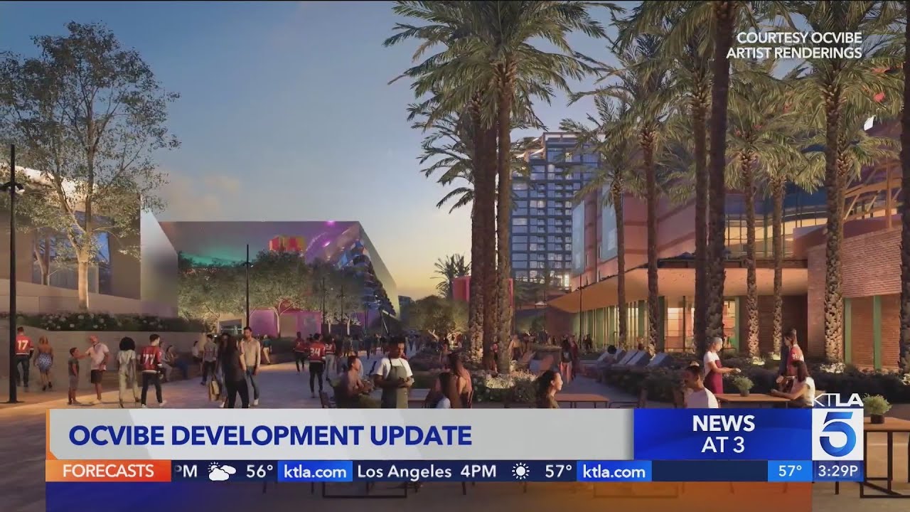 Development underway on $4 billion OC Vibe entertainment district in Anaheim