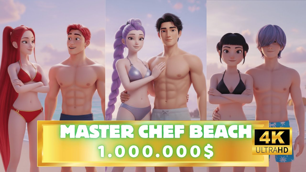 RESCUING RUMI FROM MIRA’S PLOT – MASTER CHEF BEACH – ‘GOLDEN’ HUNTR/X | KPOP DEMON HUNTERS