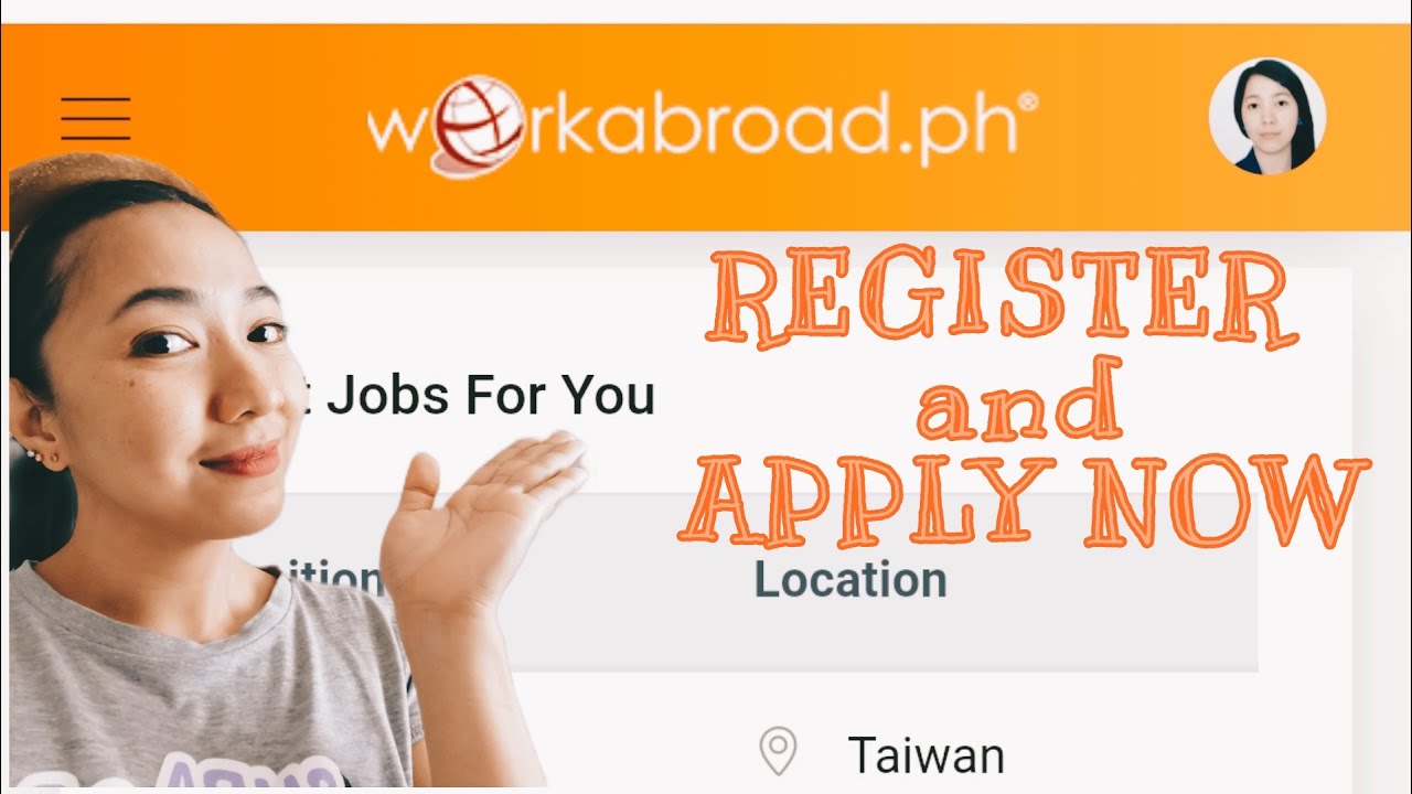 PAANO MAG REGISTER AT APPLY NG TRABAHO SA WORKABROAD WEBSITE l ONLINE APPLICATION