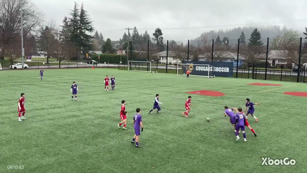 SCA 09 White Boys vs. Eastside Timbers 09 Red II Boys