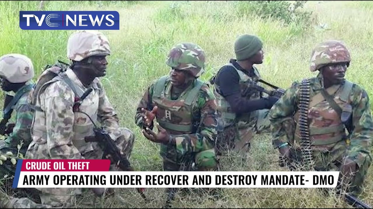 Crude Oil Theft: Army Operating Under New Recover and Destroy Mandate - DMO