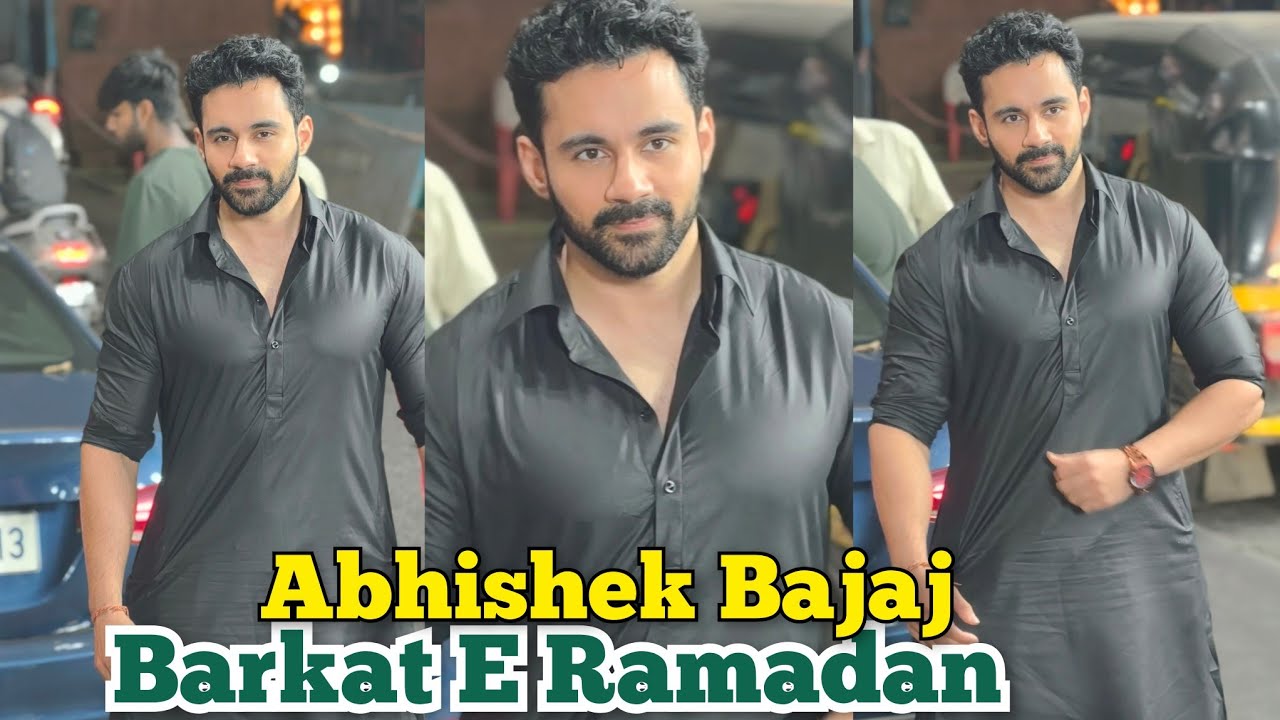 Abhishek Bajaj Arrives to Celebrate Barkat E Ramadan by Bhamla Foundation | Bigg Boss 19 | Abhinoor 