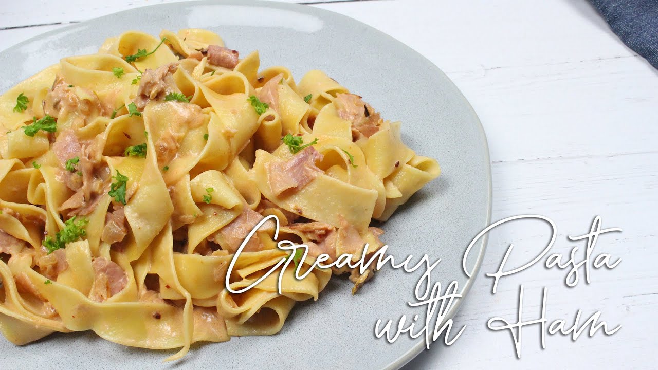 Creamy Pasta with Ham