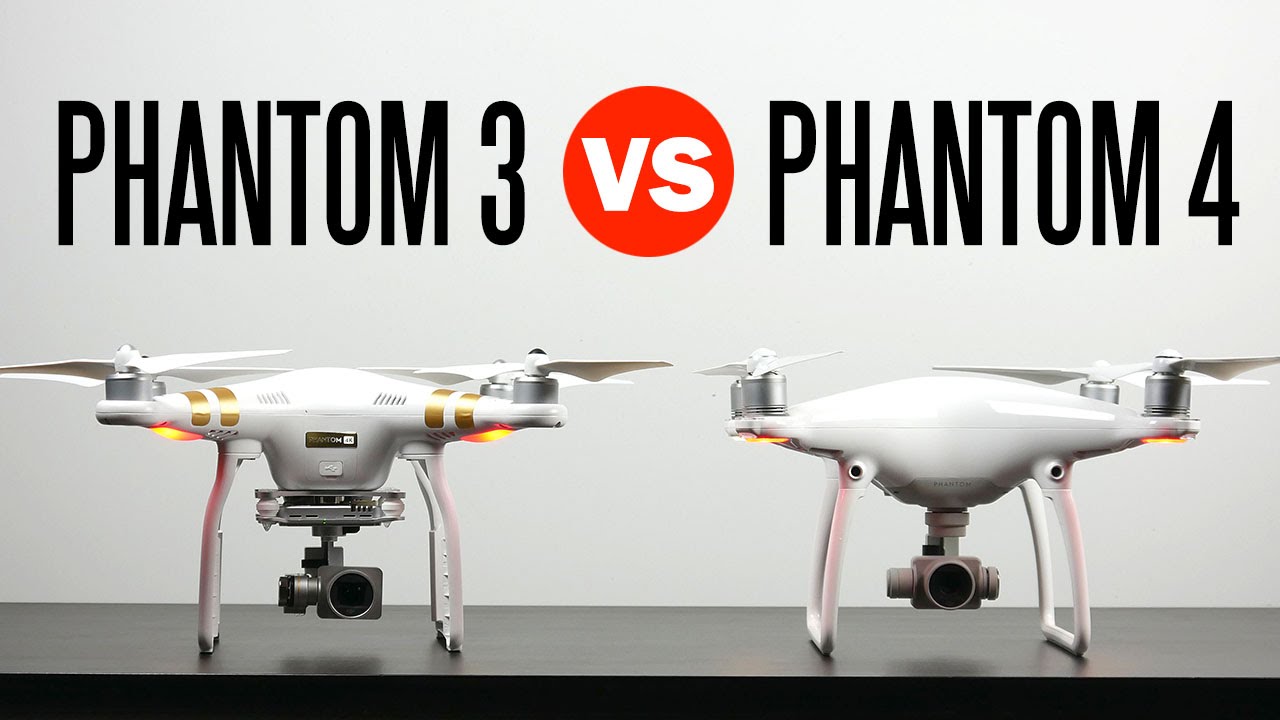DJI Phantom 4 vs DJI Phantom 3 Professional